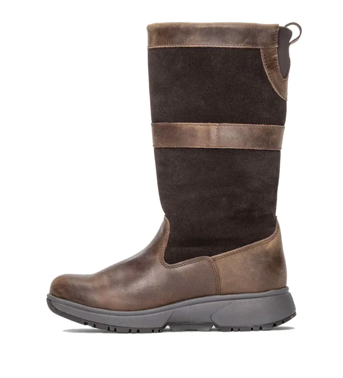 Xsensible-Cork Women-Brown-schuin